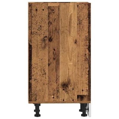 Onderkast Riga 30x44,5x81,5 cm bewerkt hout oud houtkleurig