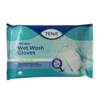 TENA Wet Wash Glove Mildly Scented - thumbnail