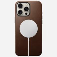Nomad Traditional Nomad lederen hoesje iPhone 16 Pro Max - Brown - thumbnail