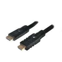 LogiLink CHA0015 HDMI kabel 15 m HDMI Type A (Standaard) Zwart - thumbnail