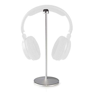 Standaard voor Koptelefoon | Aluminium Ontwerp | Antislipvoetjes | 98 x 276 mm | Zwart - thumbnail