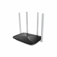 Mercusys AC12 draadloze router Fast Ethernet Dual-band (2.4 GHz / 5 GHz) Zwart - thumbnail