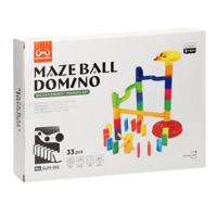 Knikkerbaan & Dominoset, 33dlg. - thumbnail