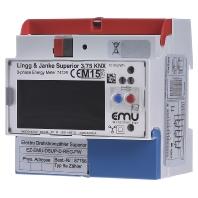 EZ-EMU-DSUP-D-REG-FW  - EIB, KNX energy meter Superior 3 phases, EZ-EMU-DSUP-D-FW-REG - thumbnail
