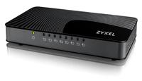 Zyxel 8-poorts Gigabit Ethernet-switch voor gaming en media, Levenslange garantie [GS108S] - thumbnail
