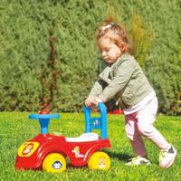 Fisher Price loopauto + toeter rood/blauw/geel - thumbnail