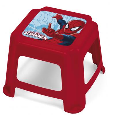 Marvel kruk Spider Man junior 27 x 27 x 21 cm rood/blauw Marvel kruk Spider Man junior 27 x 27 x 21 cm rood/blauw