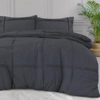 Sleeptime Washed Tufted Antraciet 140 x 200/220 cm - thumbnail