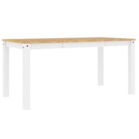 Eettafel Panama 160x80x75 cm massief grenenhout wit - thumbnail