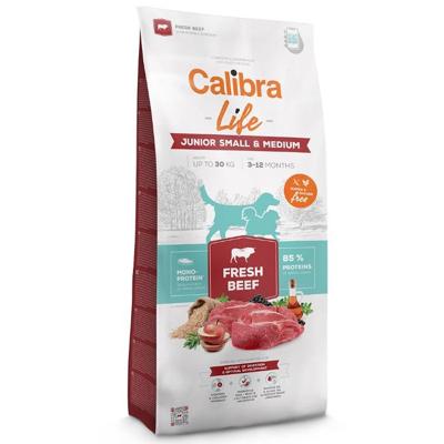 Calibra Life Dog Junior Small/Medium Breed Fresh Beef 2,5 kg Calibra Life Dog Junior Small/Medium Breed Fresh Beef 2,5 kg
