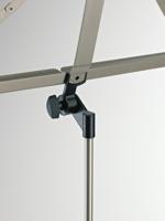 Konig & Meyer 107 Nickel Touring stand pro muziekstandaard - thumbnail