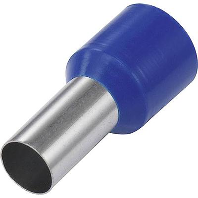 TRU COMPONENTS 1091270 Adereindhulzen 16 mm² Deels geïsoleerd Blauw 100 stuk(s)