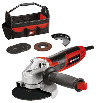 Einhell Einhell Winkelschleifer TC-AG 125/850 Kit 4430977 Haakse slijper 125 mm Incl. tas 850 W 240 V Einhell Einhell Winkelschleifer TC-AG 125/850 Kit 4430977 Haakse slijper 125 mm Incl. tas 850 W 240 V