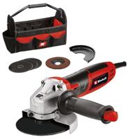 Einhell Einhell Winkelschleifer TC-AG 125/850 Kit 4430977 Haakse slijper 125 mm Incl. tas 850 W 240 V - thumbnail