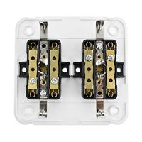 Benson opbouw stopcontact RA 4 voudig wit - 4650084 - thumbnail