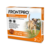 FRONTLINE FRONTPRO KAUWTABLETTEN M 3 TBL - thumbnail