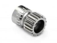 Pinion gear 19 tooth aluminum (64 pitch/0.4m) - thumbnail