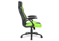 Sharkoon SKILLER SGS1 PC-gamestoel Gecapitonneerde zitting Zwart, Groen - thumbnail