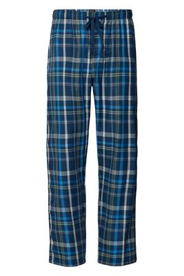 Schiesser Pyjamabroek blauw geruit