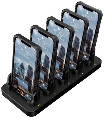 Urban Armor Gear Workflow 5-Slot Case Charger Laad- en managementsysteem UAG Rugged workflow cases