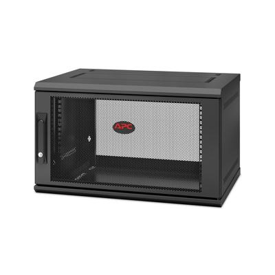 APC netshelter wx 6u server rack (zwart, 600 x 400 x 355mm)