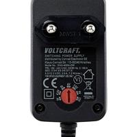 VOLTCRAFT SNG-600N-OW Stekkernetvoeding, instelbaar 0.6 A 7.2 W Uitgangsspanning regelbaar, Open kabeleinden - thumbnail