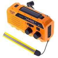 Enzo Adler ad 1197 noodradio met handslinger inclusief ingebouwde zaklamp solar - thumbnail