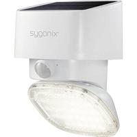 Sygonix SY-4673534 Wandlamp op zonne-energie met bewegingsmelder LED LED vast ingebouwd 20 W Wit - thumbnail