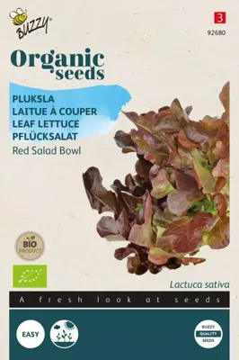 Biologische Pluksla Red Salad Bowl