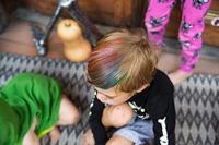 Namaki Kinder haarkleur - rood - thumbnail