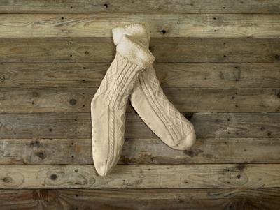 De Witte Lietaer De Witte Lietaer Yamuna Home Socks 35-40 safari