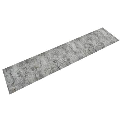VidaXL Keukenmat wasbaar betonprint 60x300 cm fluweel