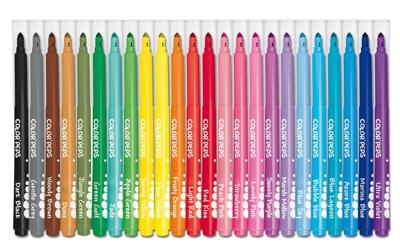 Maped Viltstift Color'Peps 24 stiften in een kartonnen etui Maped Viltstift Color'Peps 24 stiften in een kartonnen etui