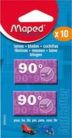 Maped vervangmesjes voor MatCutter 90°, blister van 10 stuks - thumbnail