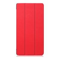 Shop4 - Lenovo Tab 4 7 Essential Hoes - Smart Book Case Rood - thumbnail