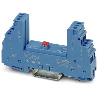 Phoenix Contact 2839279 PT 2XEX(I)-BE Overspanningsveilige sokkel Set van 10 stuks Overspanningsbeveiliging voor: Verdeelkast 10 stuk(s) Phoenix Contact 2839279 PT 2XEX(I)-BE Overspanningsveilige sokkel Set van 10 stuks Overspanningsbeveiliging voor: Verdeelkast 10 stuk(s)