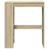 Bartafel met rekken 90x40x103,5 cm hout sonoma eikenkleur - thumbnail