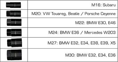 Brilliant Tools BT671050 Aandrijfassierset