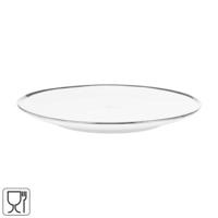 Vtwonen dinerbord white silver 25,5 cm | 12 stuks - thumbnail