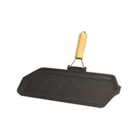 BAUMALU Gietijzeren grill - 33,5x19,5 cm - thumbnail