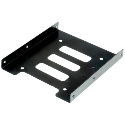 ROLINE montage adapter, 3,5 inch frame voor 1x 2,5 HDD/SSD, metaal, zwart