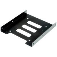 ROLINE montage adapter, 3,5 inch frame voor 1x 2,5 HDD/SSD, metaal, zwart - thumbnail