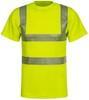 Korntex KX072 Hi-Vis Broken Reflective Premium T-Shirt Alhambra - Signal Yellow - 4XL - thumbnail