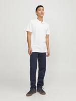 Jack & Jones Jjebasic Polo Ss Noos Poloshirts White Slim Fit - thumbnail