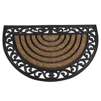 Siena Garden 3691441077 Gummimatte Impalla Voetenmat (l x b) 75 cm x 45 cm Zwart, Beige - thumbnail