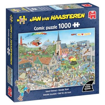 Jan van Haasteren - Rondje Texel Puzzel 1000 Stukjes