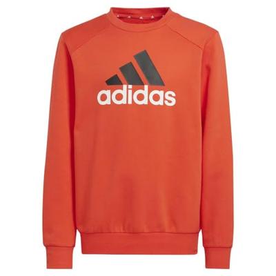 adidas Essentials Big Logo Fleece Joggingpak Kids Rood Zwart Wit