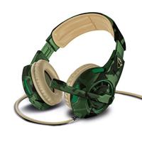 Trust Gaming Headset met Microfoon voor PS4, PS5, PC, Xbox Series X, Nintendo Switch, Xbox One GXT 310C Radius - Verstelbare Microfoon en Hoofdband, 1m Kabel - Jungle Camo - thumbnail