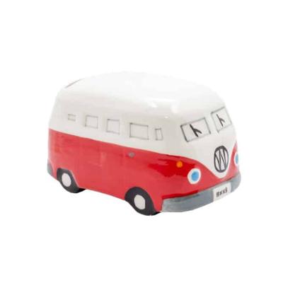 Spaarpot Keramiek Autobus Rood (9 cm) Spaarpot Keramiek Autobus Rood (9 cm)