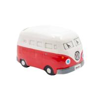 Spaarpot Keramiek Autobus Rood (9 cm) - thumbnail